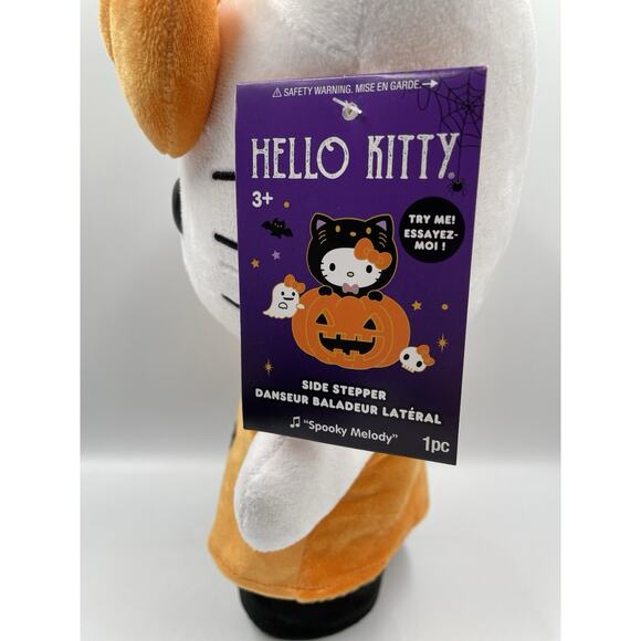 Hello Kitty Sanrio Pumpkin Halloween Side Stepper “Spooky Melody”🎵 🎶 NEW - Picture 7 of 12